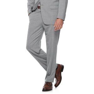 CHAPS Men's Black/White Suit Separates Dress Pants - Size 42 x 30 - NWT $120